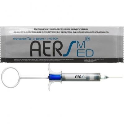 15. Набор №110 Ультракаин Д, игла 25мм, 1 шт.