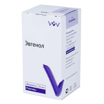 Эвгенол жидкость 25мл ВладМиВа