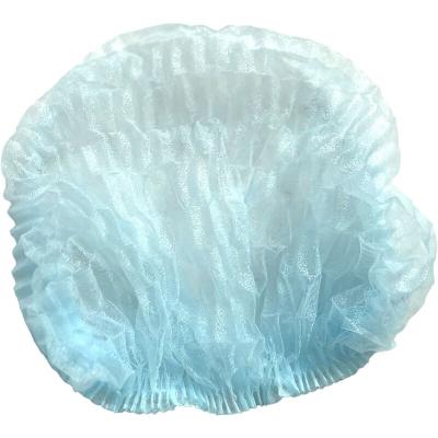 Шапочка медицинская тип "Шарлотта" голубая /UNITE