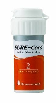 15. Нить ретракционная Sure-cord plus №2 с хлоридом алюминия (СуреКорд)/ SURE-ENDO