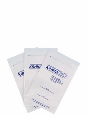 Пакет термосвариваемый со складкой белый КлиниПак 380*125*610 Вита-Пул/ Россия