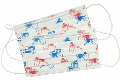 Маска медицинская трехслойная SENSE с рисунком Феи, 50 шт./уп. коробка