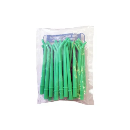 15. Наконечники хирургич. для пылесоса однораз., 1/4, зеленый 25шт/уп/ JNB 