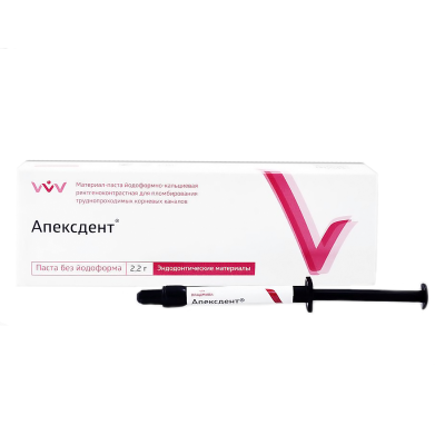 15. Апексдент без йодоформа 2,2г/ Владмива