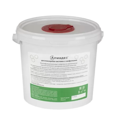 Диспенсер Алмадез 3,8 л (емкость, крышка, наклейка)