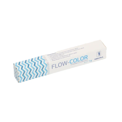 15. Flow-color (флоу-колор) композит. материал для восстановления зубов(1шпр*1г), цвет синий/ Arkona