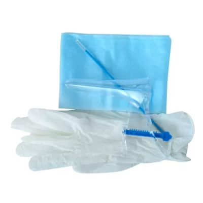 Набор гинек.однораз.стер.(зеркало S, салфетка, перчатки М) прозрачное Ева /ПИ/100 (Н)