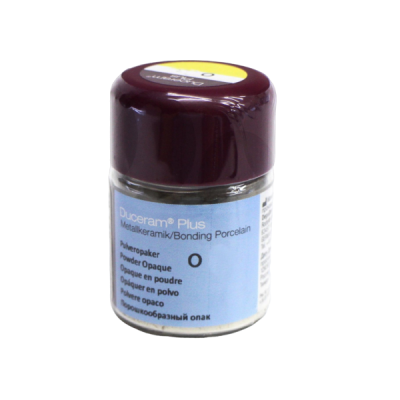 15. Duceram Plus (Дуцерам плюс) порошкообразный опак, цвет А4, 20г./ DeguDent