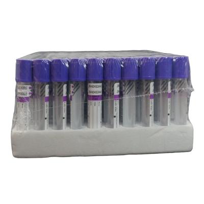 Пробирка вак. с К2 ЭДТА 2 мл 13*75 мм пл. Cerebrum (фиолетовая)  /100/1200/