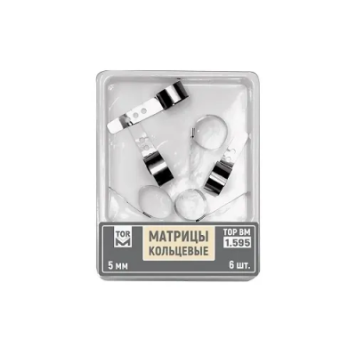 15. Матрицы 1.595 металлические кольцевые (6шт/уп) / ТОР ВМ