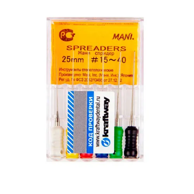 15. Спредеры №15-40, 25мм, 6шт/уп / MANI