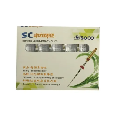 15. Файлы машинные с памятью формы SC (08/17), 19мм, 6шт/уп./ Soco (Н)