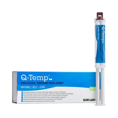 15. Кью Темп Автомикс/Q-Temp Automix - цемент композит.(5мл+10 смесит. канюль),100014 RU/BJM Lab