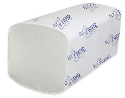 Полотенца V-сложения 1 сл светло-серые, пл. 32 гр., 250 л., арт. 261352/205-М