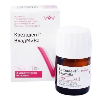 15. Крезодент паста 25г/ ВладМиВа