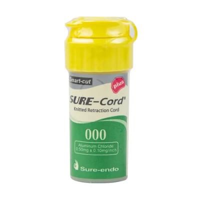 15. Нить ретракционная Sure-cord plus №000 с пропиткой (СуреКорд)/ SURE-ENDO