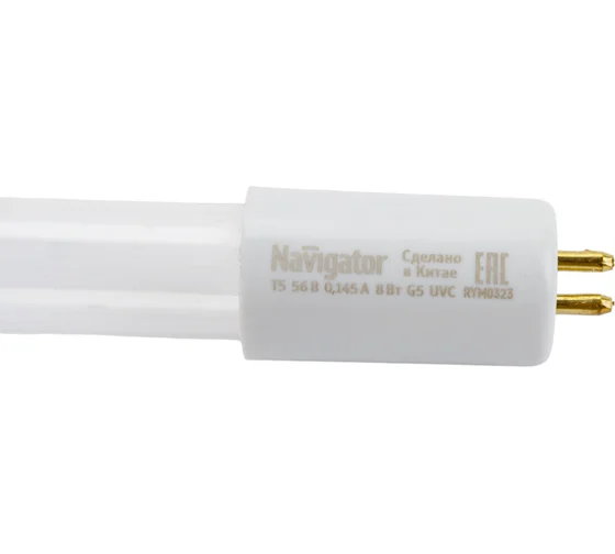 Лампа бактерицидная NTL-Т5-08-UVC-G5, Navigator