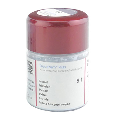 15. Duceram Kiss (Дуцерам кисс) масса режущего края: цвет S4, 20г./ DeguDent