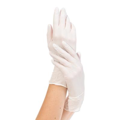 Перчатки нитрил. нестер. текстур. белые XS 3,9 гр. /NitriMax/50/500/