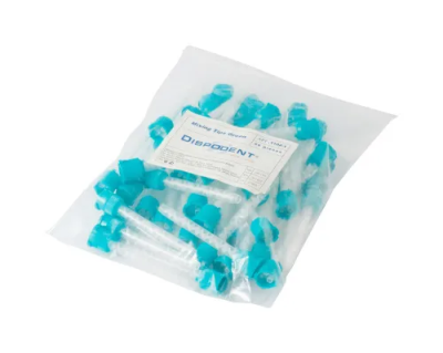 15. Насадки для смешивания стом.материалов Mixing Tips Green (ЗЕЛЕНЫЕ),50шт./уп/ Dispodent