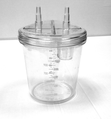 Банка аспирационная Элема-Н БП1000 (коническая) (Н)