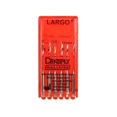 15. Ларго (Largo) 32мм №3 6шт/уп/ Dentsply Maillefer