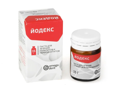15. Йодекс паста 15г/ Омега Дент