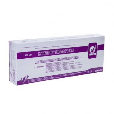 Катетер уролог. Нелатона стер. муж. CH-12 40 см. /INEKTA