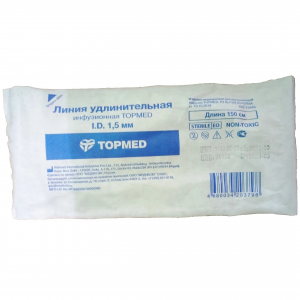 Магистраль удлинительная ID 1,5мм. 150 см. /TOPMED 