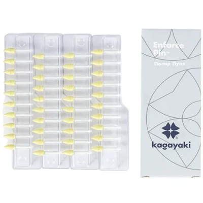 Полир Kagayaki Enforce Pin 32 (ПУЛЯ желтая, ЕР 32/1), 40шт/уп/ Kagayaki