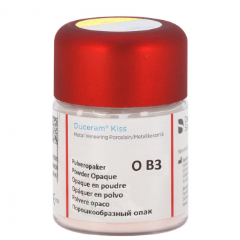 15. Duceram Kiss (Дуцерам кисс) порошкообразный опак, цвет В1, 20 г./ DeguDent