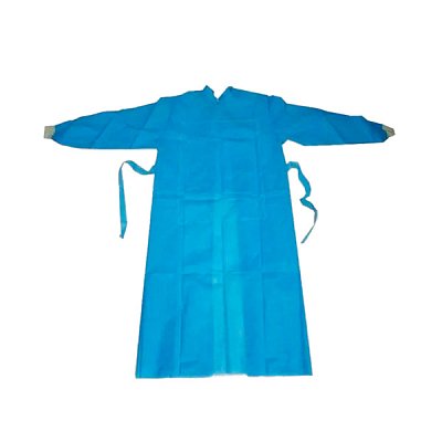 Халат хирургический нестерильный пл. 25, рукав на резинке 140 см. (52-54 р.) /Инмедиз