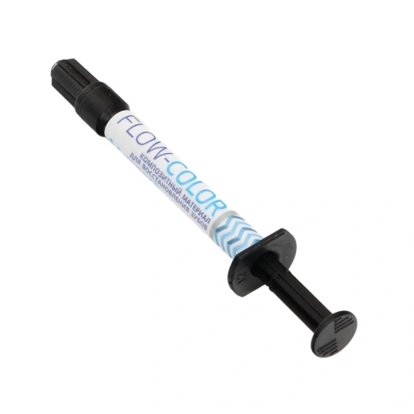 15. Flow-color (флоу-колор) композит. материал для восстановления зубов(1шпр*1г), цвет синий/ Arkona