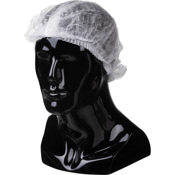 Шапочка медицинская тип "Шарлотта" белая /Комус 